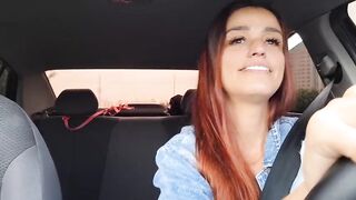 Female ride-share driver catches passenger masturbating from behind!