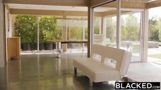 BLACKED Home Alone Hot Teen Latin babe Hooks Up With BBC
