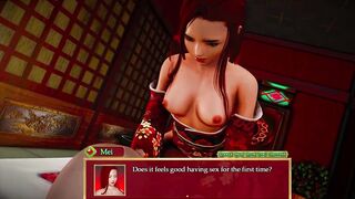 Naughty Rouge - Wicked redheaded hoe deflorating a simp (47)