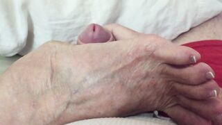 Having Footjob Enjoyment With Step Aunt Ann JOI