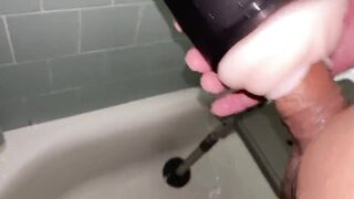 Sex tool in the shower