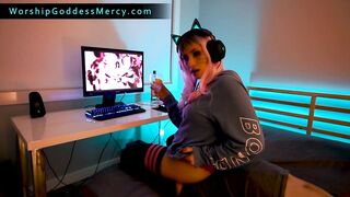 EGirl Cosplay Facesitting