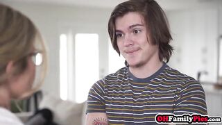 Large melons mother I'd like to fuck Cory Pursue drank large penis and breasty stepmom got drilled hard