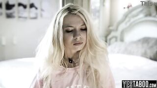 Despairing tiny teen step daughter pounded by her large weenie older step daddy