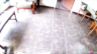 GERMAN MAN SCREWS REAL AFRO STREET HOOKER OUT OF CUM DRUM