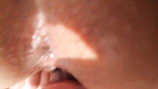 POV butthole and cunt licking