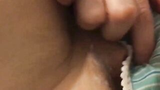 Screwing My Hot Creamy Pierced Twat