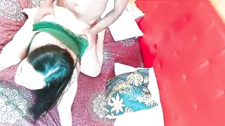 Stepmother can't resist my schlong and supplicates for cum doggy-style - Vehement creampie