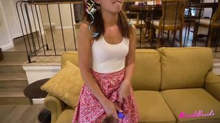 My 1st time using a vibrator