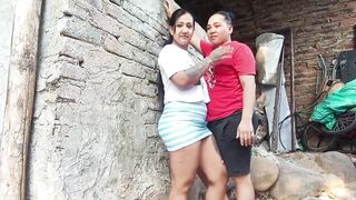 I meet my ally secretly to experience giving a kiss and sucking between 2 angels