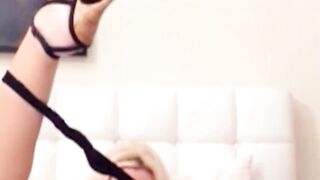 Hawt Brittany Andrews Licks Her Own Soft and Creamed Feet!