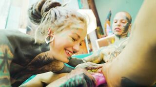 Emo Cutie and Trans Lesbo Session with Dream Toy