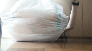 2nd pee in diaper