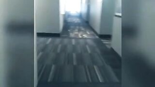 My allies gal ally caught me jacking off in hotel elevator