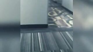 My allies gal ally caught me jacking off in hotel elevator