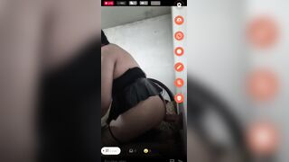 Showing off strangers on web camera like the little doxy I truly am