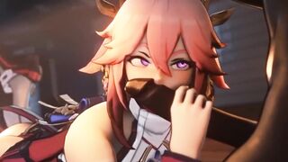 Hilichurl Genshin Animation Compilation Eula Hutao Raiden Shogun Yae Miko anime