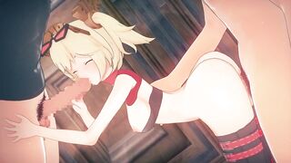 【Zenless Zone Zero Burnice White】group sex CG Manga Animation.(Fingering,tugjob,oral job,sex)
