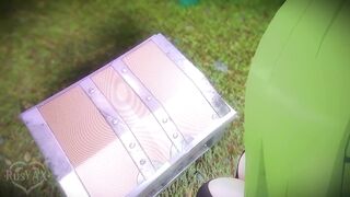 Kuki Shinobu gets caught by Lawachurl and gets screwed hard - Genshin Impact