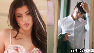 Girl doesnt desire things to musto comfortable with her boyfriend. That babe wishes 'em to keep having thrilling fresh experiences, even if they must stay in for the skintight intimacy this babe has in mind.