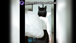 Slutty Futanari Fox Boss Enticed Me in the Office
