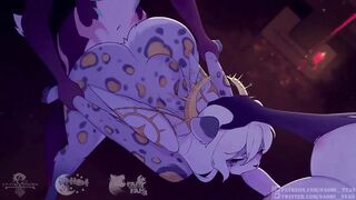 FURSUIT ANGELS BEGIN AN ANIMATED MANGA SESSION WITH YUKASIMA