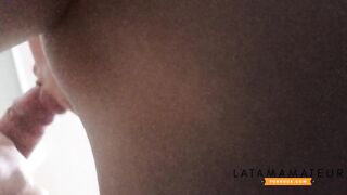 Hot Fellatio from my 18yo Amateur Girlfriend Bestfriend