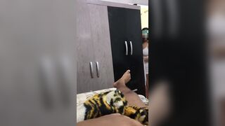 Me Flagrou Batendo uma e Não RESISTIU Sentou na pica como se nao houvesse amanha