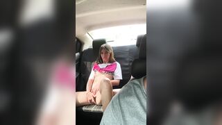 My allies masturbate in front of me passionately.