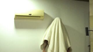 : Having sex in secret: My ally didn't wanna, but I still filled the inexperienced cutie's booty with cum