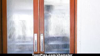 TeenPies - Teen Gets Smashed During Move In