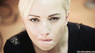 mother I'd like to fuck oral eighteen years old male - Giant Blow job CreamPie & Gulp - Throat Full of Goo - LiLusHandJobs