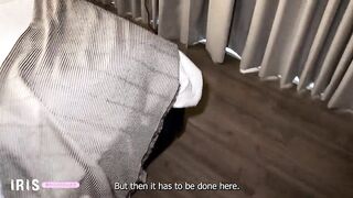 My stepbrother rips my jeans to have sex with me out of a cum drum in front of his girlfriend - Iris Rodriguez & Danner Mendez