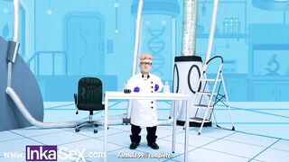 INKA SEX - Dexxxter fills his stepsister De with milk for being nasty.