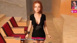 Melody #28 - Johannes and Melody took a shower toghther and that babe gave him a fellatio and cum on her face