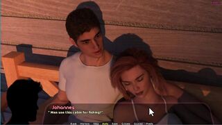 Haley Story #12 - Haley gave Johannes a blow job. Hayley, Mr Andrew and Johannes went out and Johannes screwed Hayley hard