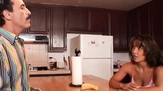 Breasty mother I'd like to fuck getting anal screwed and lovin it