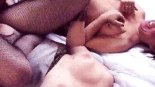 3 bitches wish a wild indecent hotel fuckfest