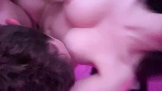 It Gets U So Hard To Milk Me - Sucking And Worshiping Large Titties