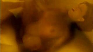 Valuable hawt brunette hair slut gets her twat fucked hard in the baths