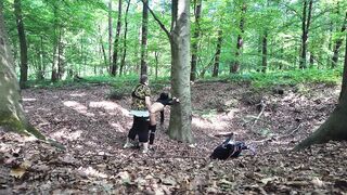 Extraordinary Outdoor Sex in a German Forest
