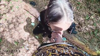 Extraordinary Outdoor Sex in a German Forest