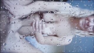 Blond Aged Wife Enjoys Sex on Rainy Day