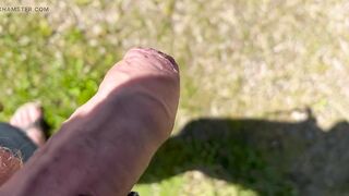 Outdoor sex on the farm