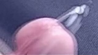 Twink's endless precum, large cumshots, replay, slow motion, compilation, Oriental hunk in adidas tracksuits, freeballing, cleaning cum, pissing, outdoors