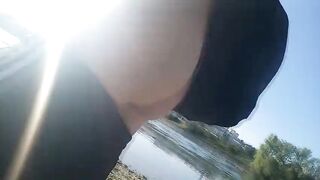 Twink's endless precum, large cumshots, replay, slow motion, compilation, Oriental hunk in adidas tracksuits, freeballing, cleaning cum, pissing, outdoors