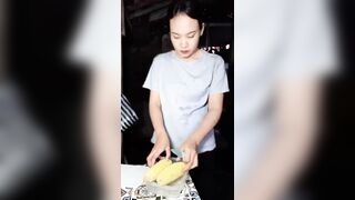 Washing and preparing vegetables