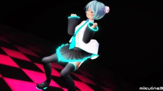 Anime MMD- ミクと紳士ハンドの腰振りダンス (Mikuline39) tinyurl. com/hentgame