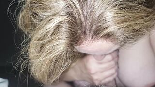 big beautiful woman mother I'd like to fuck gives Deepthroat Oral and Titfuck