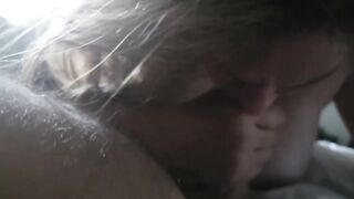 big beautiful woman mother I'd like to fuck gives Deepthroat Oral and Titfuck